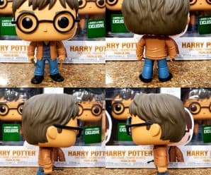 Out of box look at Barnes and Noble exclusive  Funko Pop Harry with 2 wands! Hitting stores now (if they’re open) and online soon