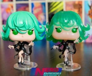 Closer look at Funko Pop One Punch Man – Terrible Tornado and glow chase!