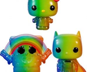 Closer look at Pride – Rainbow Hello Kitty, Spongebob, and Batman Funko Pops!
