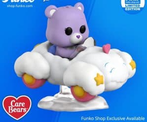 Funko Shop Item: Pop! Rides: Care Bears – Share Bear with Cloud Mobile  Live at 11AM PDT. Limit of 2 items.