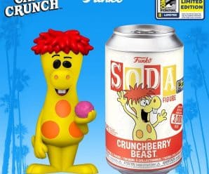 Funko SDCC 2020 Reveals: Vinyl Soda: Quaker Oats – Cap’n Crunch – Crunchberry Beast