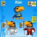 Funko SDCC 2020 Reveals: SDCC Toucan. 1,000pc Red Astronaut will be distributed exclusively through Comic-Con Museum. Sign-up or upgrade to a Tier 4 or Tier 5 Charter Membership to get one.