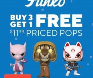 GameStop’s Buy 3, Get 1 Free Funko Pop promo is back! Works on in stock pops only.