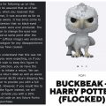 Here is Funko’s response on flocked Buckbeak orders.