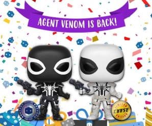 Restock! @popinabox exclusive Funko Pop Agent Venom is back up for preorder! 1 in 6 chance for chase.