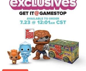 GameStop will be releasing their shared Funko convention exclusives on 7/23 at 12:01AM CT