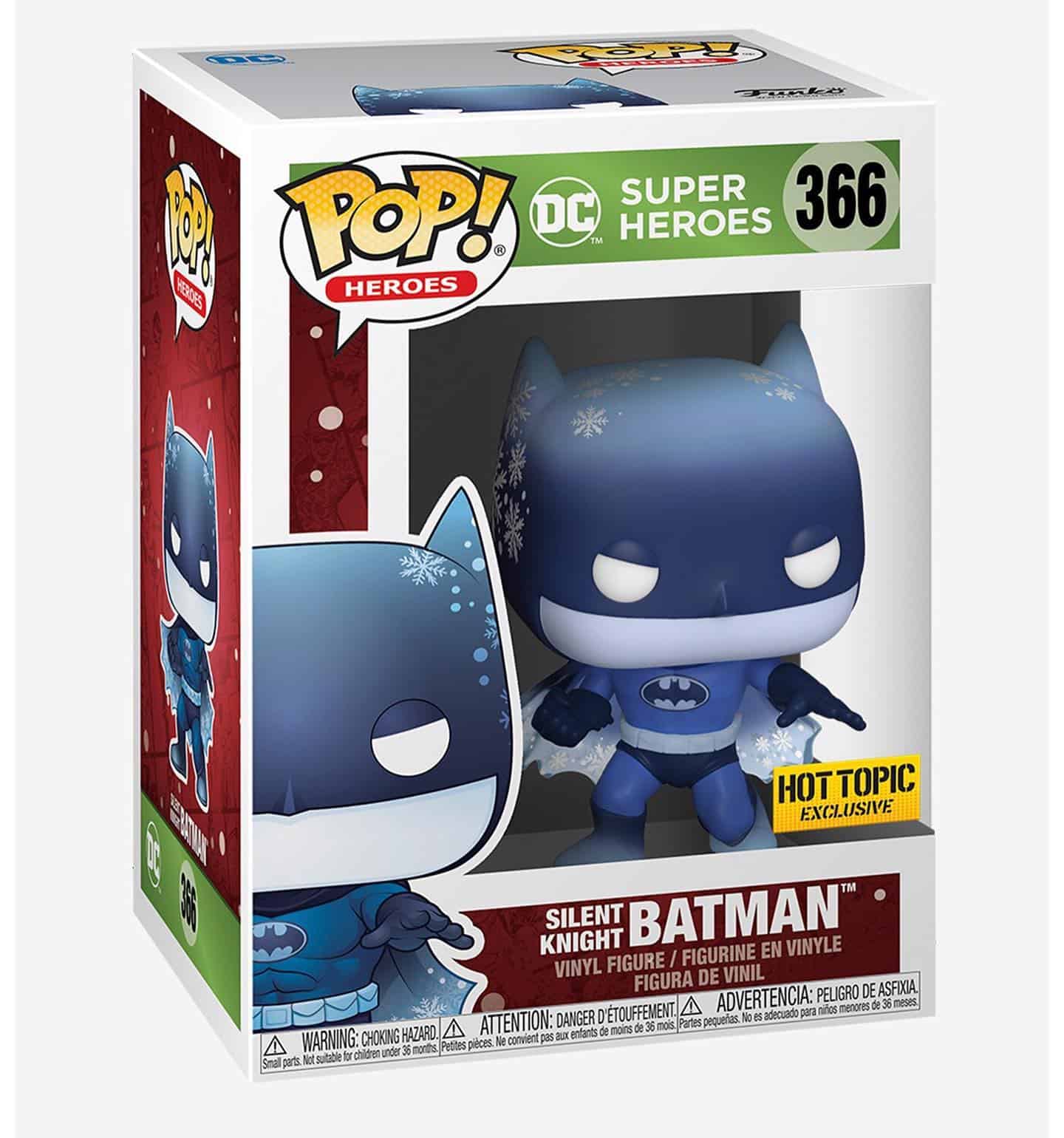 Preorder Now: Funko Pop Hot Topic exclusive Silent Knight Batman and The Penguin Snowman!