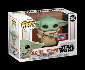 Funko NYCC 2020 Reveals: The Mandalorian – The Child with pendant! Will be shared with Amazon.