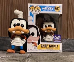 First look at Funko Hollywood exclusive Chef Goofy! Available today in store.