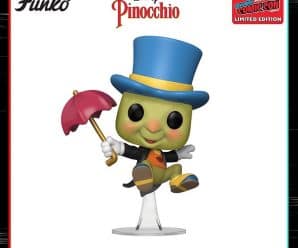Funko NYCC 2020 Reveals: Disney’s Pinocchio: Jiminy Cricket.