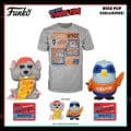 Funko NYCC 2020 reveals begin with a limited edition Pizza Rat Pop!, NYCC Paulie Pigeon Pop!, T-shirt and Pins. These items will be exclusively sold by REEDPOP.