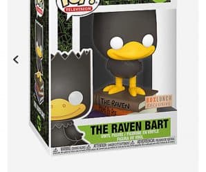 RESTOCK! Funko Pop! Television The Simpsons Treehouse of Horror The Raven Bart Vinyl Figure – BoxLunch Exclusive