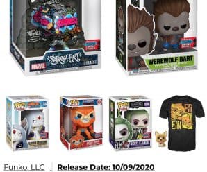 GameStop will be launching their NYCC shared exclusives on 10/9. You can expect them to release online at 12AM CT on 10/9 and in stores that morning. They cannot be reserved. Placeholders are visible on their site. Save them!