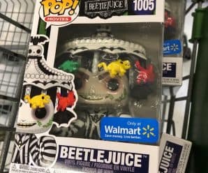 Funko Pop Beetlejuice will be releasing at Walmart and is hitting stores now!