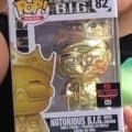 First look at Funko Pop Toy Tokyo exclusive gold chrome Notorious Big!