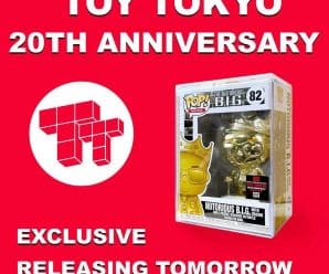 Toy Tokyo will be releasing their exclusive Gold Chrome Notorious BIG today at 2PM ET.