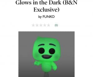 Available Now: Barnes and Noble exclusive Funko Pop Pixar Soul Glow 22!
