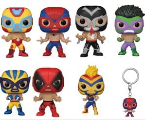 First look at Marvel Lucha Libre Funko Pops!