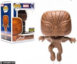 Preorder Now: Funko Pop Entertainment Earth exclusive Wood Deco Spider-Man!