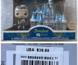 Another look at Disney exclusive Walt Disney and Sleeping Beauty Castle Pop Town! Retails for $40 US/$56 CAN. Releases 12/7 at the Disney Store and ShopDisney.